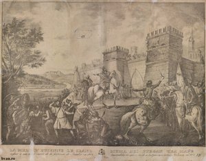 Moeder van Stefan de Grote weigert haar zoon toegang tot de vesting Neamț in 1484